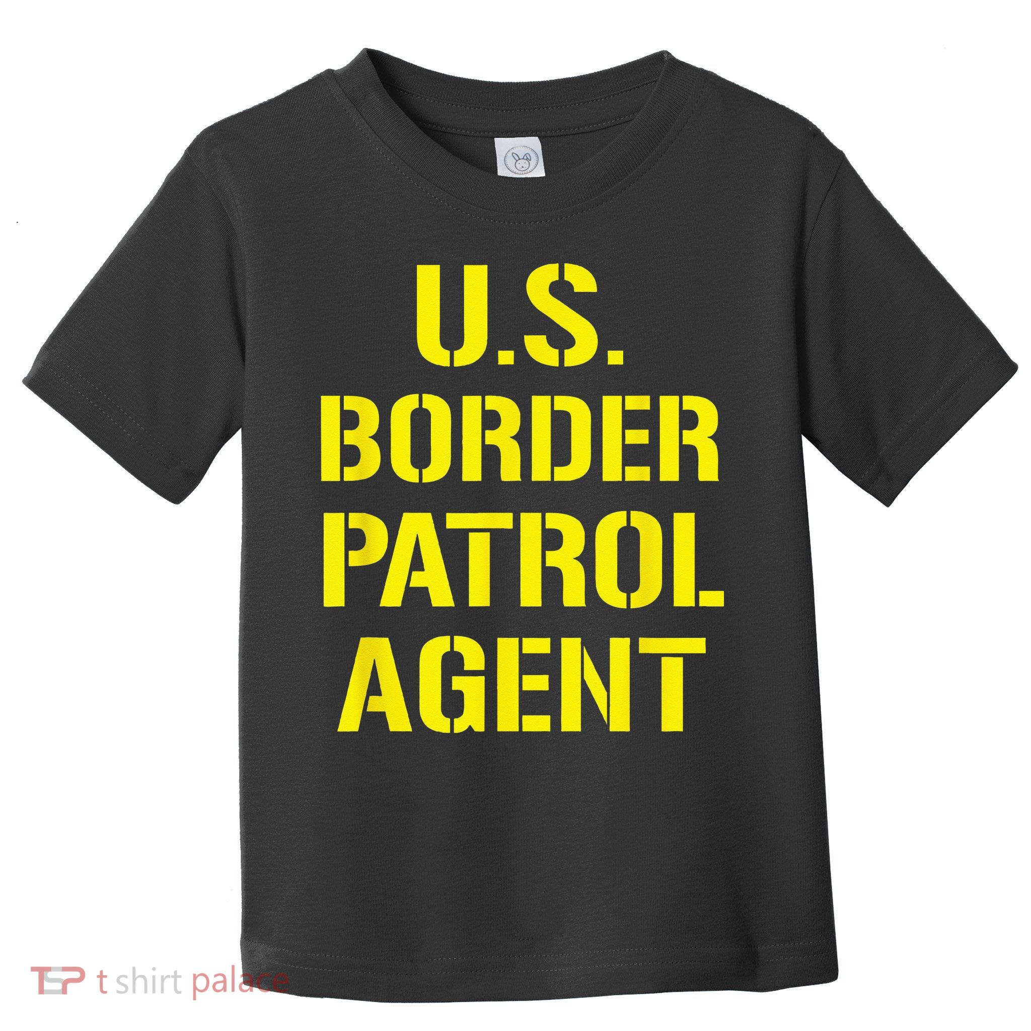US Border Patrol Agent Halloween Costume ICE Toddler T-Shirt