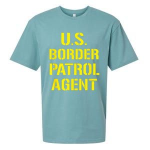 US Border Patrol Agent Halloween Costume ICE Sueded Cloud Jersey T-Shirt