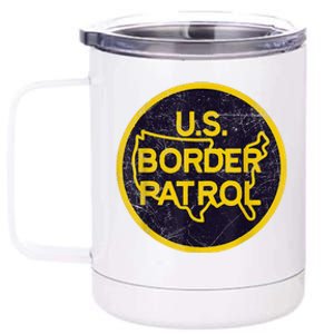 US Border Patrol USBP Protection Mexico 12 oz Stainless Steel Tumbler Cup