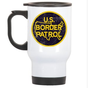 US Border Patrol USBP Protection Mexico Stainless Steel Travel Mug