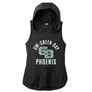 Uwgreen Bay Phoenix Large Gift Ladies PosiCharge Tri-Blend Wicking Draft Hoodie Tank