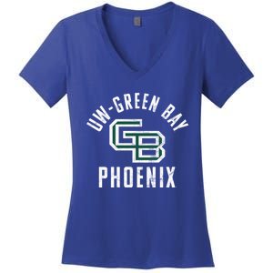 Uwgreen Bay Phoenix Large Gift Women's V-Neck T-Shirt