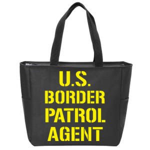 Us Border Patrol Agent Halloween Costume Ice Zip Tote Bag