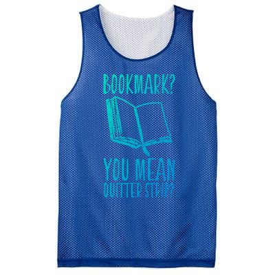 Unique Bookmark Perfect Book Nerd Cute Gift Mesh Reversible Basketball Jersey Tank