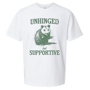 Unhinged But Supportive Sueded Cloud Jersey T-Shirt