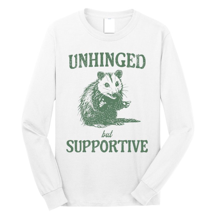 Unhinged But Supportive Long Sleeve Shirt