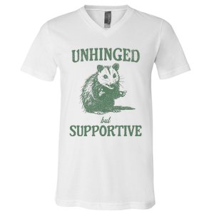 Unhinged But Supportive V-Neck T-Shirt