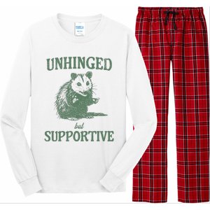 Unhinged But Supportive Long Sleeve Pajama Set