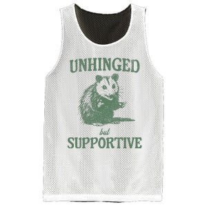 Unhinged But Supportive Mesh Reversible Basketball Jersey Tank