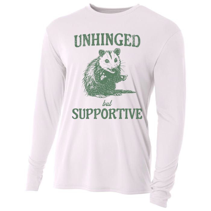 Unhinged But Supportive Cooling Performance Long Sleeve Crew