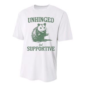 Unhinged But Supportive Performance Sprint T-Shirt