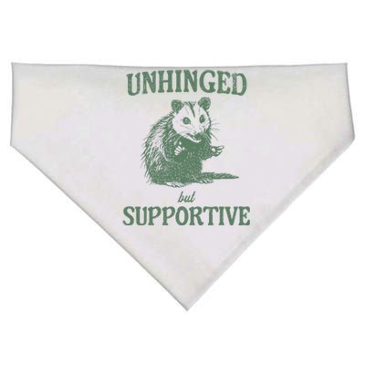 Unhinged But Supportive USA-Made Doggie Bandana