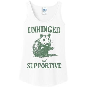 Unhinged But Supportive Ladies Essential Tank