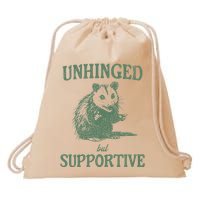 Unhinged But Supportive Drawstring Bag