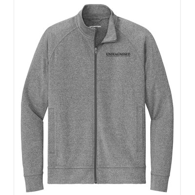 Undiagnosed But Something AinT Right Stretch Full-Zip Cadet Jacket