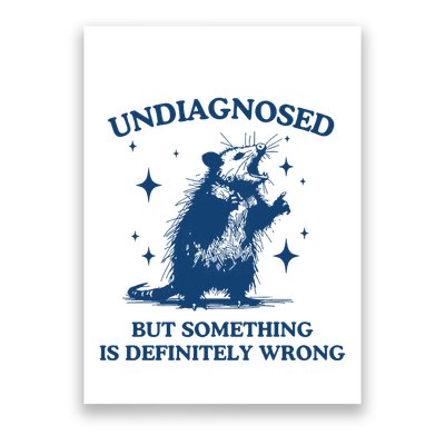 Undiagnosed But Something Is Wrong Opossum Poster