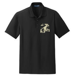 Ufo Bigfoot Sasquatch Lochness Monster Funny Believe Gift Dry Zone Grid Polo