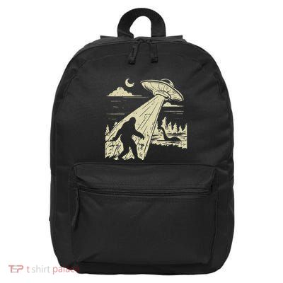 Ufo Bigfoot Sasquatch Lochness Monster Funny Believe Gift 16 in Basic Backpack