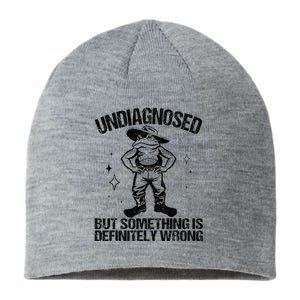 Undiagnosed But Something Is Definitely Wrong Cowboy Frog Sustainable Beanie