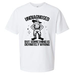 Undiagnosed But Something Is Definitely Wrong Cowboy Frog Sueded Cloud Jersey T-Shirt