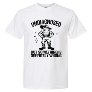 Undiagnosed But Something Is Definitely Wrong Cowboy Frog Garment-Dyed Heavyweight T-Shirt