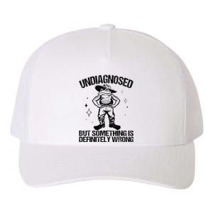 Undiagnosed But Something Is Definitely Wrong Cowboy Frog Yupoong Adult 5-Panel Trucker Hat