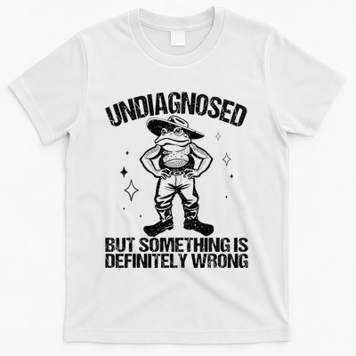 Undiagnosed But Something Is Definitely Wrong Cowboy Frog T-Shirt
