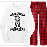 Undiagnosed But Something Is Definitely Wrong Cowboy Frog Long Sleeve Pajama Set