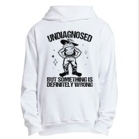 Undiagnosed But Something Is Definitely Wrong Cowboy Frog Urban Pullover Hoodie