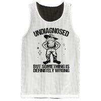 Undiagnosed But Something Is Definitely Wrong Cowboy Frog Mesh Reversible Basketball Jersey Tank