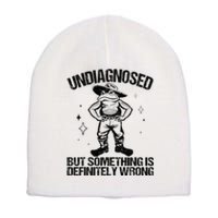 Undiagnosed But Something Is Definitely Wrong Cowboy Frog Short Acrylic Beanie