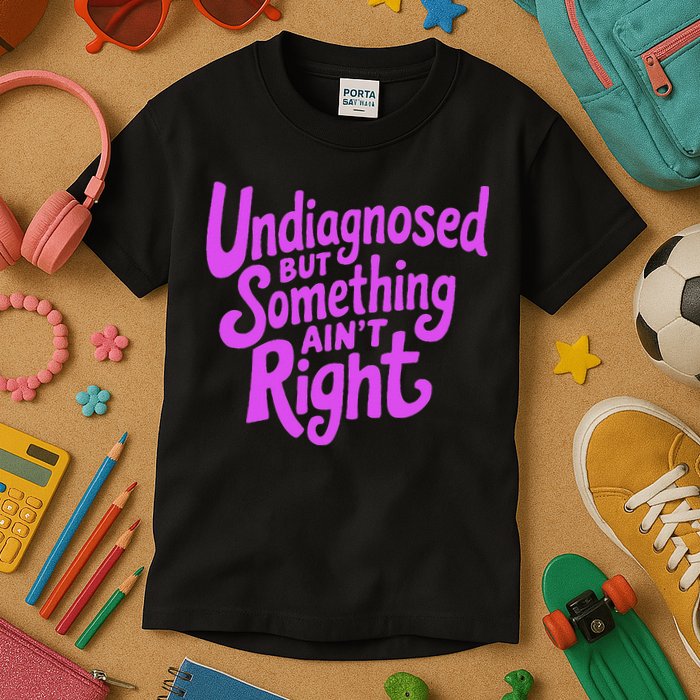 Undiagnosed But Something AinT Right Kids T-Shirt
