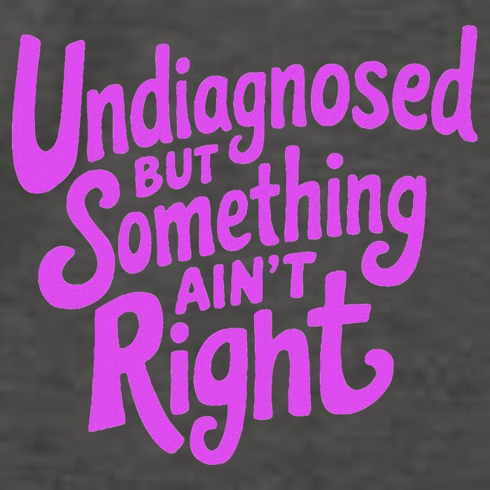 Undiagnosed But Something AinT Right Vector Backpack