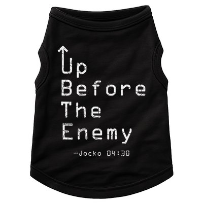 Up Before The Enemy Jocko 0430 Doggie Tank