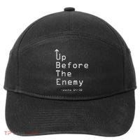 Up Before The Enemy Jocko 0430 7-Panel Snapback Hat