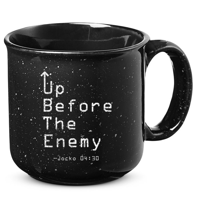 Up Before The Enemy Jocko 0430 15oz Campfire Ceramic Mug