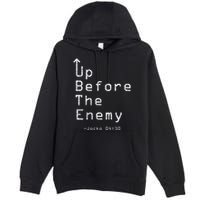 Up Before The Enemy Jocko 0430 Premium Pullover Hoodie
