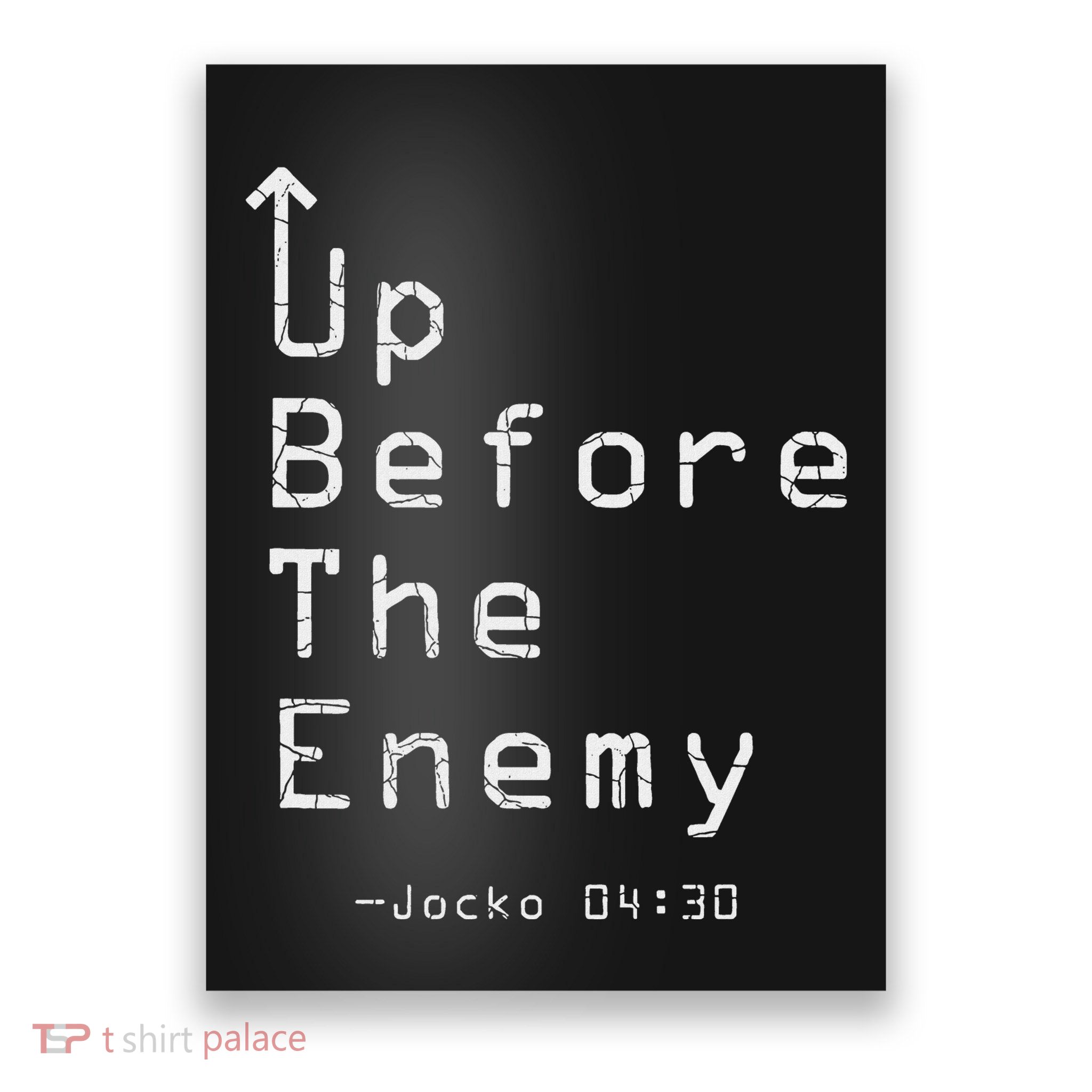 Up Before The Enemy Jocko 0430 Poster