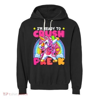 Unicorn Back To School Magical School Supplies Enchanting Classroom Decor Uni Garment-Dyed Fleece Hoodie