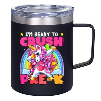 Unicorn Back To School Magical School Supplies Enchanting Classroom Decor Uni 12oz Stainless Steel Coffee Mug