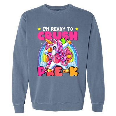 Unicorn Back To School Magical School Supplies Enchanting Classroom Decor Uni Garment-Dyed Sweatshirt