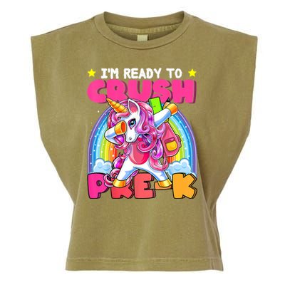 Unicorn Back To School Magical School Supplies Enchanting Classroom Decor Uni Garment-Dyed Women's Muscle Tee