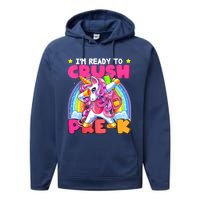 Unicorn Back To School Magical School Supplies Enchanting Classroom Decor Uni Performance Fleece Hoodie