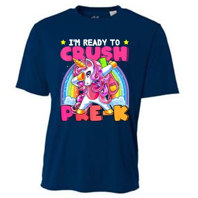 Unicorn Back To School Magical School Supplies Enchanting Classroom Decor Uni Cooling Performance Crew T-Shirt