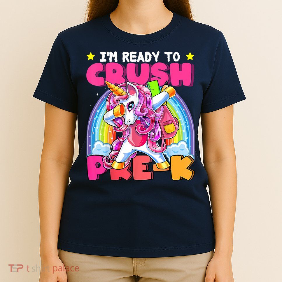 Unicorn Back To School Magical School Supplies Enchanting Classroom Decor Uni T-Shirt