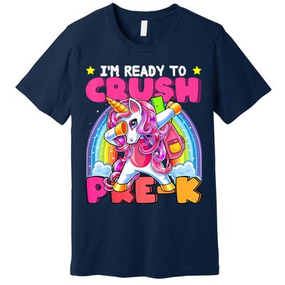 Unicorn Back To School Magical School Supplies Enchanting Classroom Decor Uni Premium T-Shirt