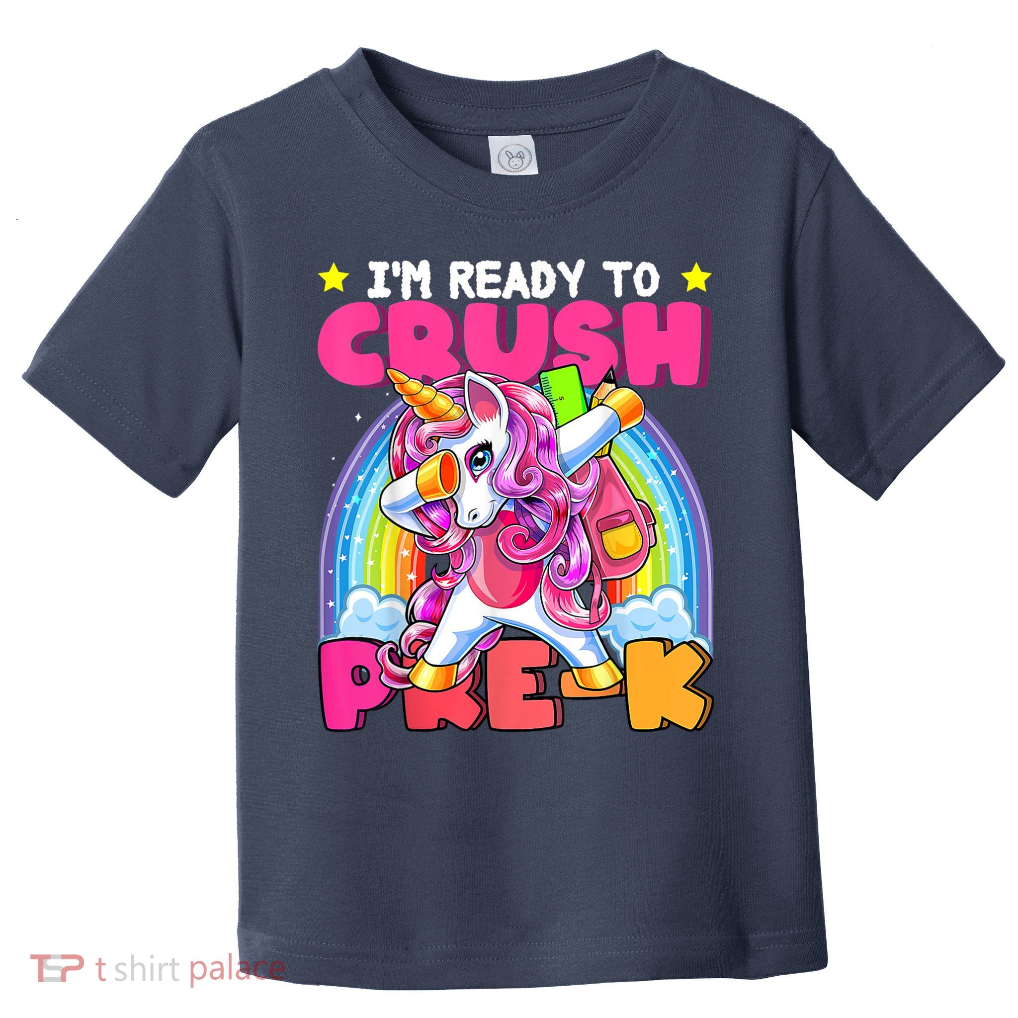 Unicorn Back To School Magical School Supplies Enchanting Classroom Decor Uni Toddler T-Shirt