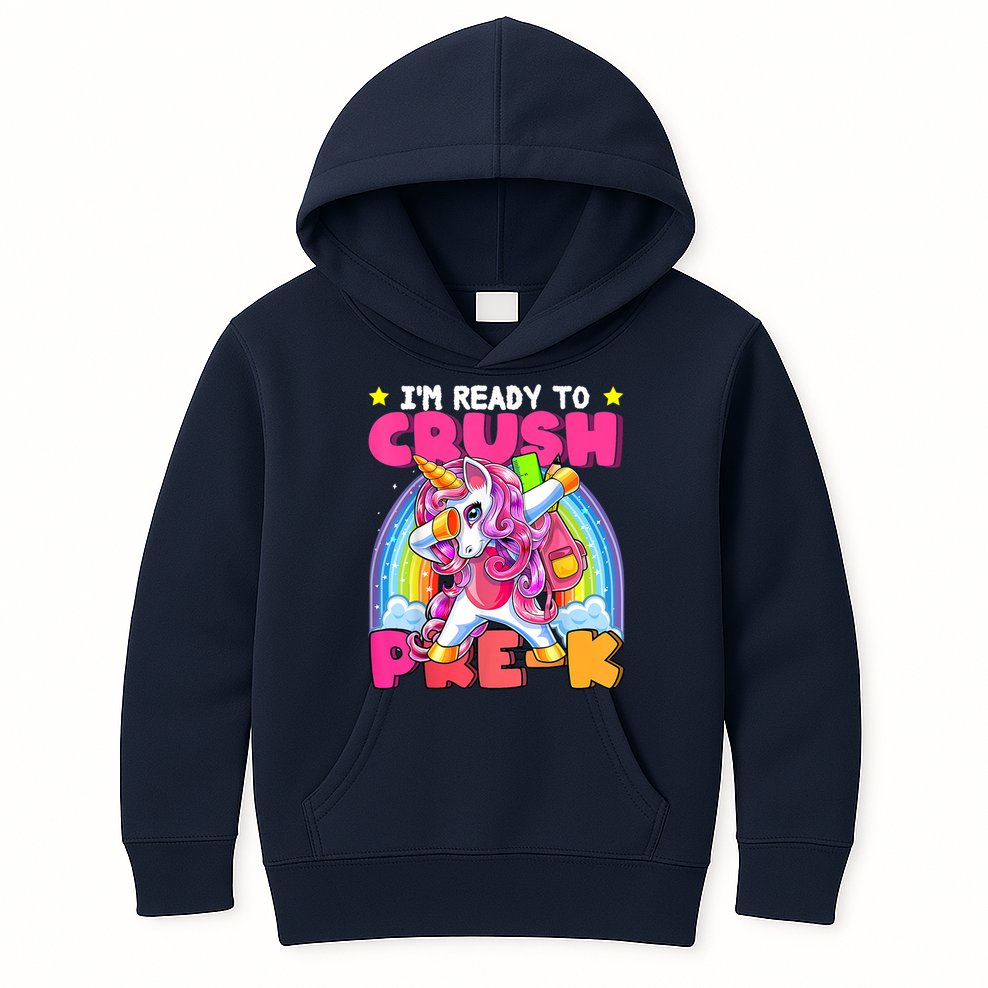 Unicorn Back To School Magical School Supplies Enchanting Classroom Decor Uni Kids Hoodie