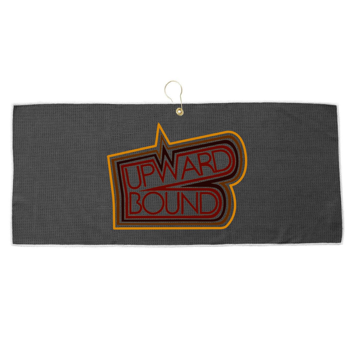 Upward Bound Large Microfiber Waffle Golf Towel