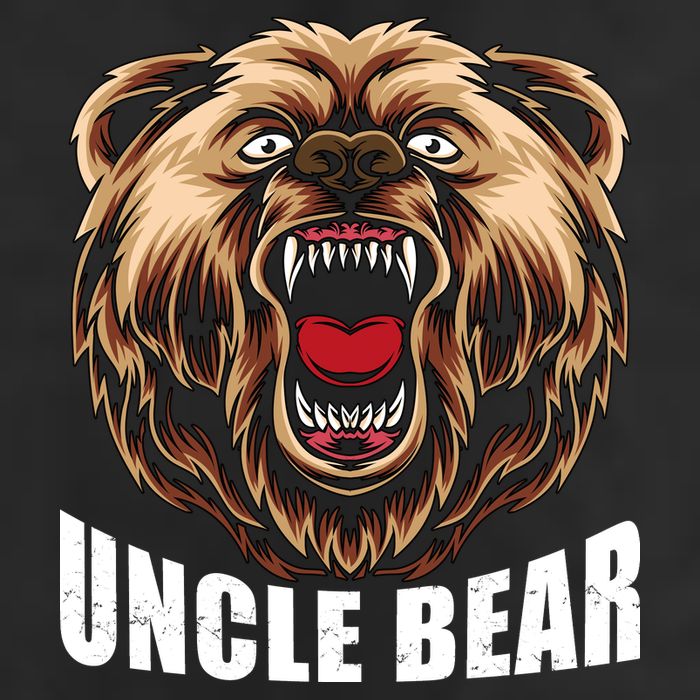 Uncle Bear 11oz C Handle Ceramic Mug